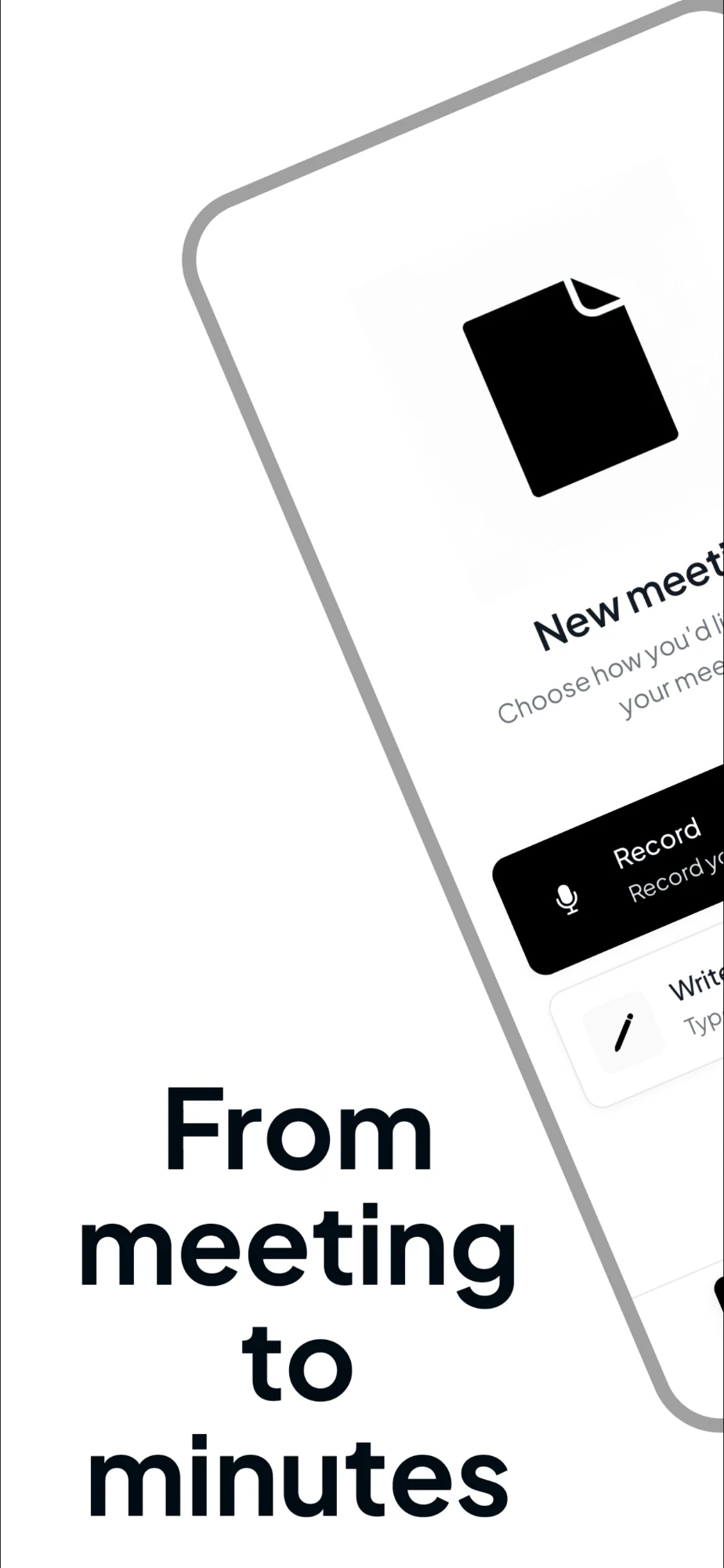 The Minutes app screenshot 1